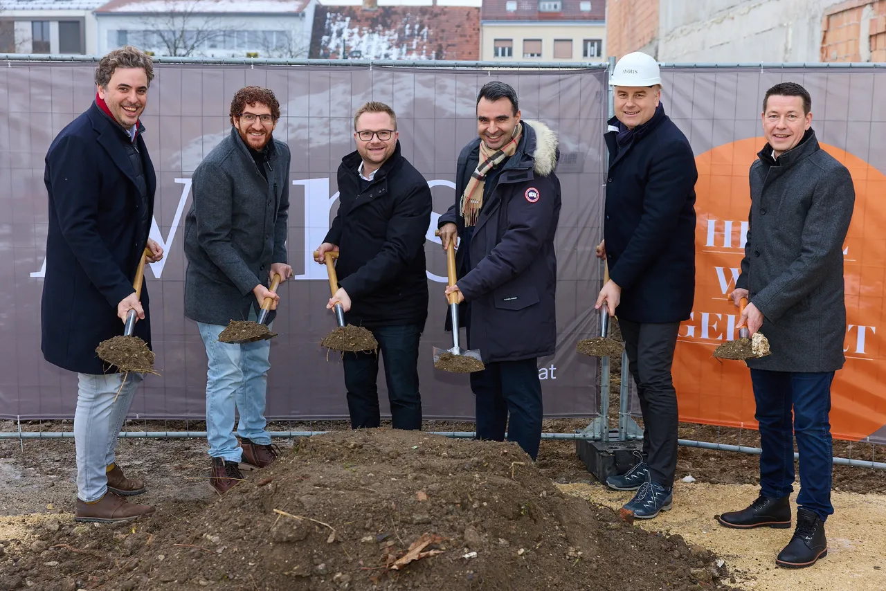 Spatenstich für Mistelbacher Wohn- und Gesundheitszentrum