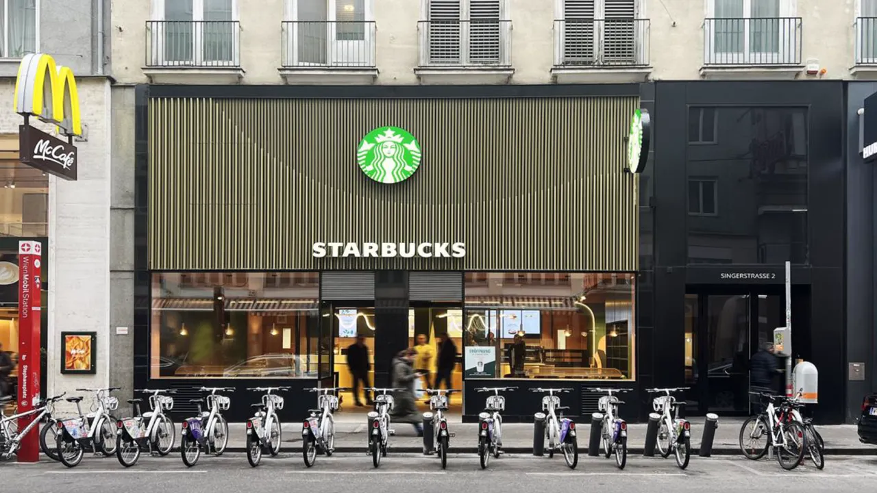 Starbucks eröffnet weiteren Standort in Wien