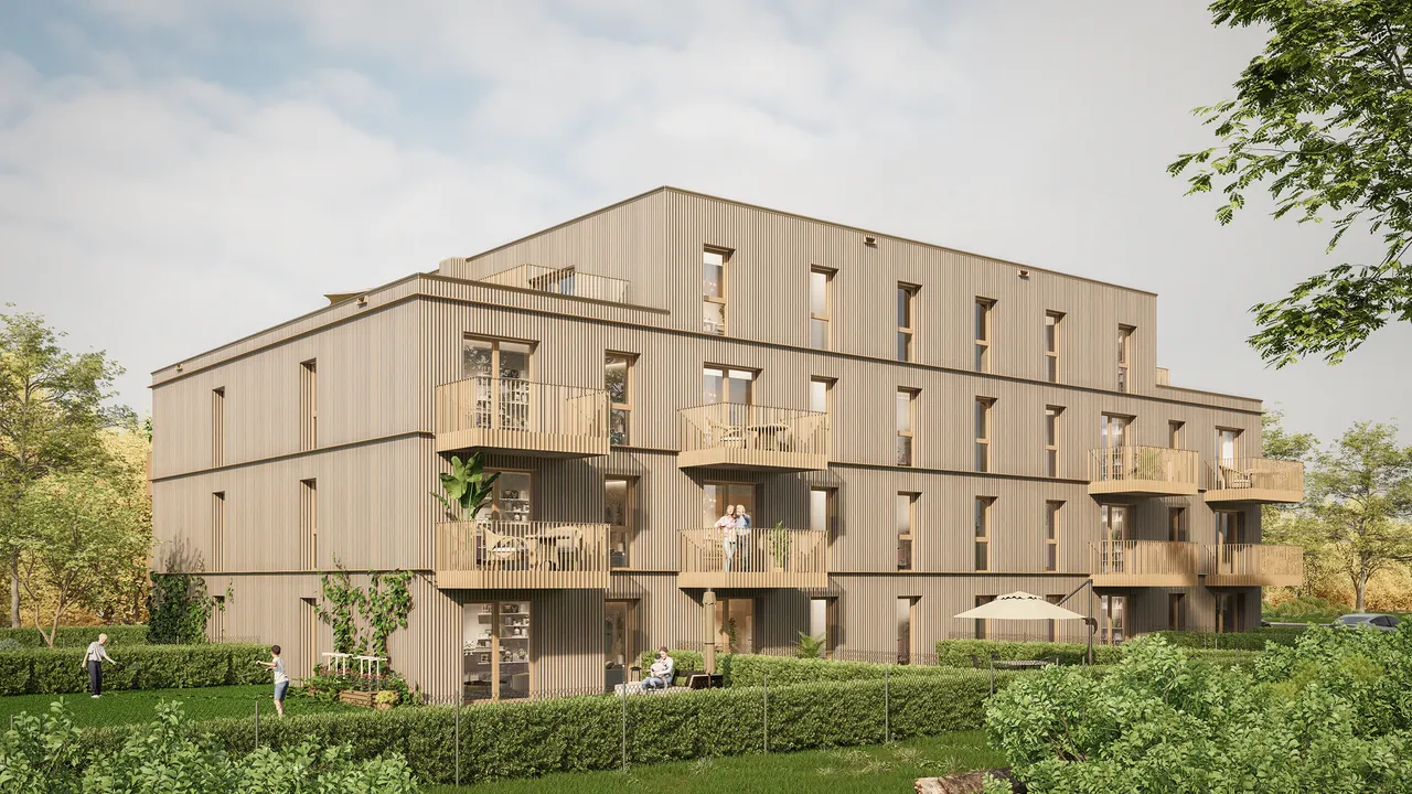 TETRIQX: Serielle Baulösung schafft günstigen Wohnraum