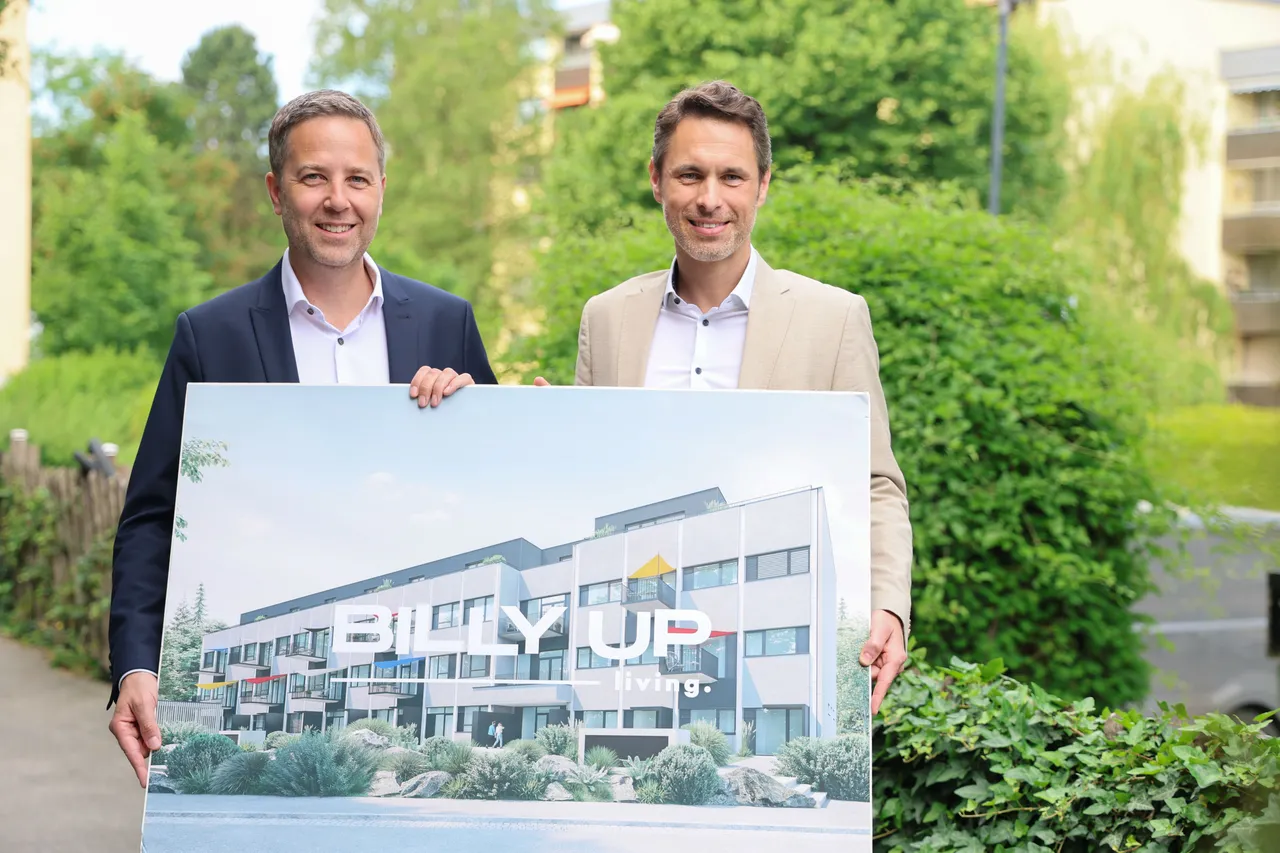 v.l.n.r: die beiden Geschäftsführer Thomas Maierhofer und Georg Grundbichler
Foto: Franz Neumayr