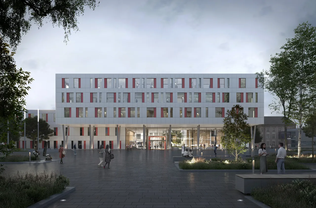 Innovative Gesundheitsbauten, die Funktionalität, Design und menschliche Anforderungen vereinen