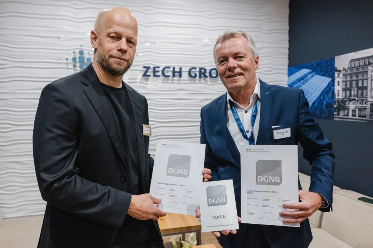 Expo Real - DLH Österreich gewinnt DGNB-Platin-Zertifikat
