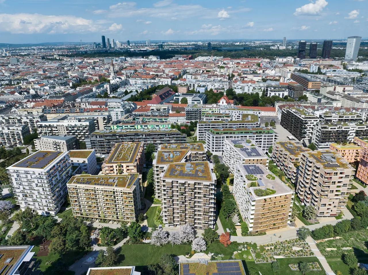 Visualisierung Village im Dritten