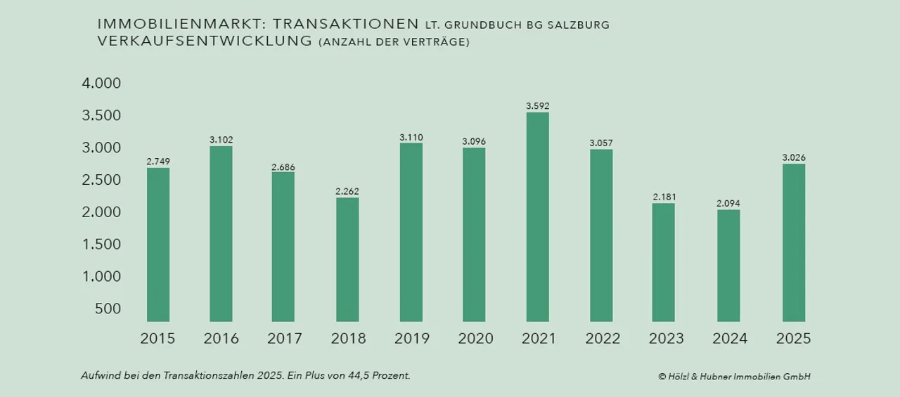Transaktionen / Verkaufsentwicklung
