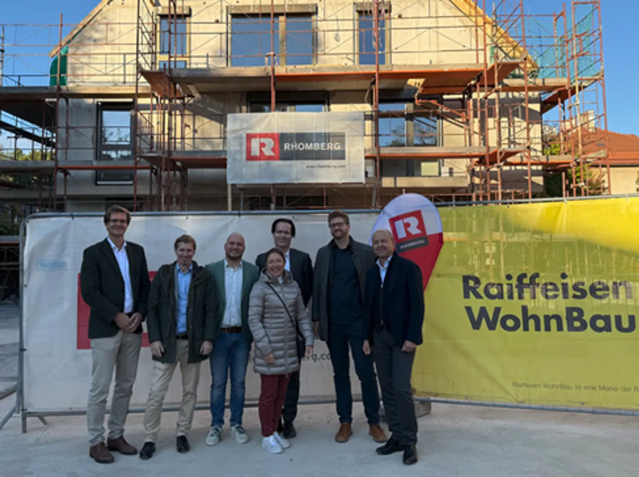 Dachgleiche für Wohnprojekt in der Gallitzinstraße