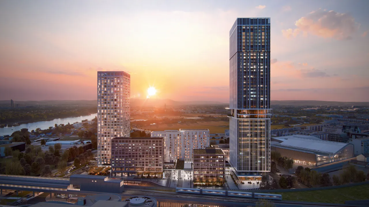 Vermietungsleistung am Wiener Büromarkt rückläufig. Öffentlicher Sektor stärkster Nachfrager