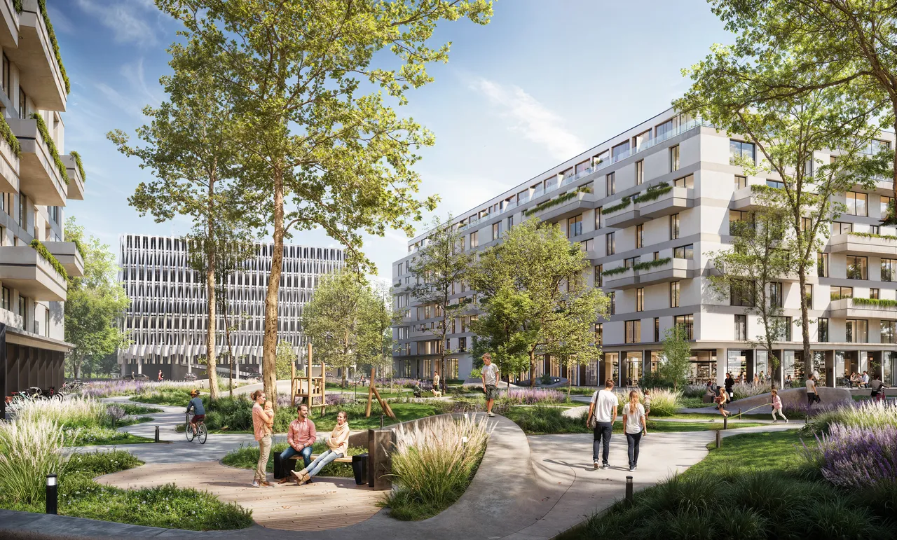 Visualisierung Konrad-Wolf-Straße