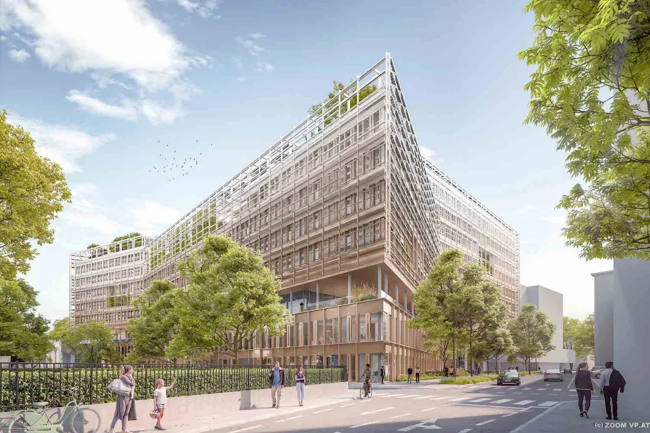 Visualisierung Landes-Dienstleistungszentrum Salzburg