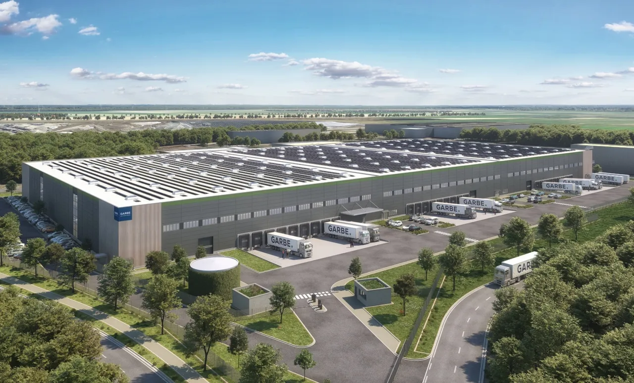 Visualisierung Logistikhalle Salzgitter