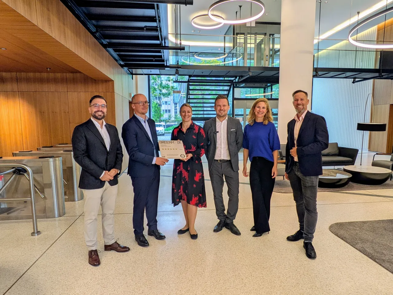 Wealthcap erhält die höchste BREEAM-Zertifizierung