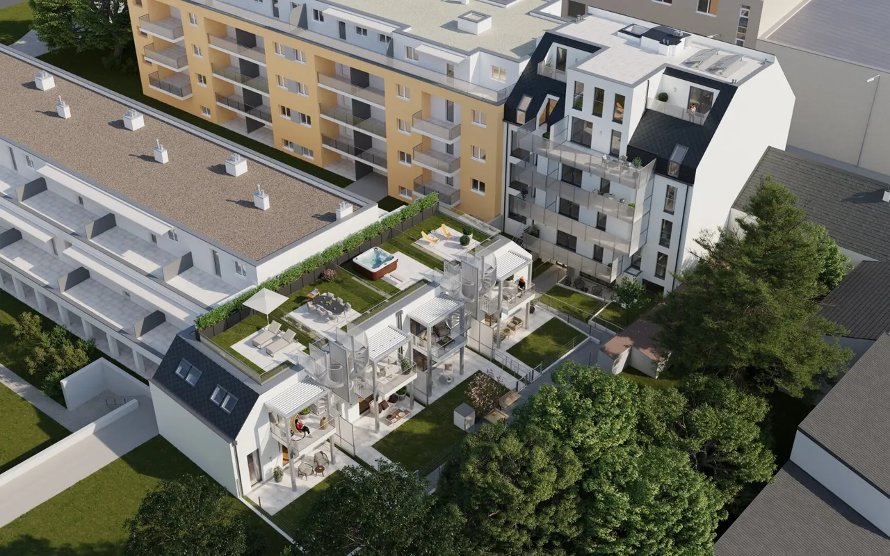 Gleichenfeier für Wohnprojekt in Simmering