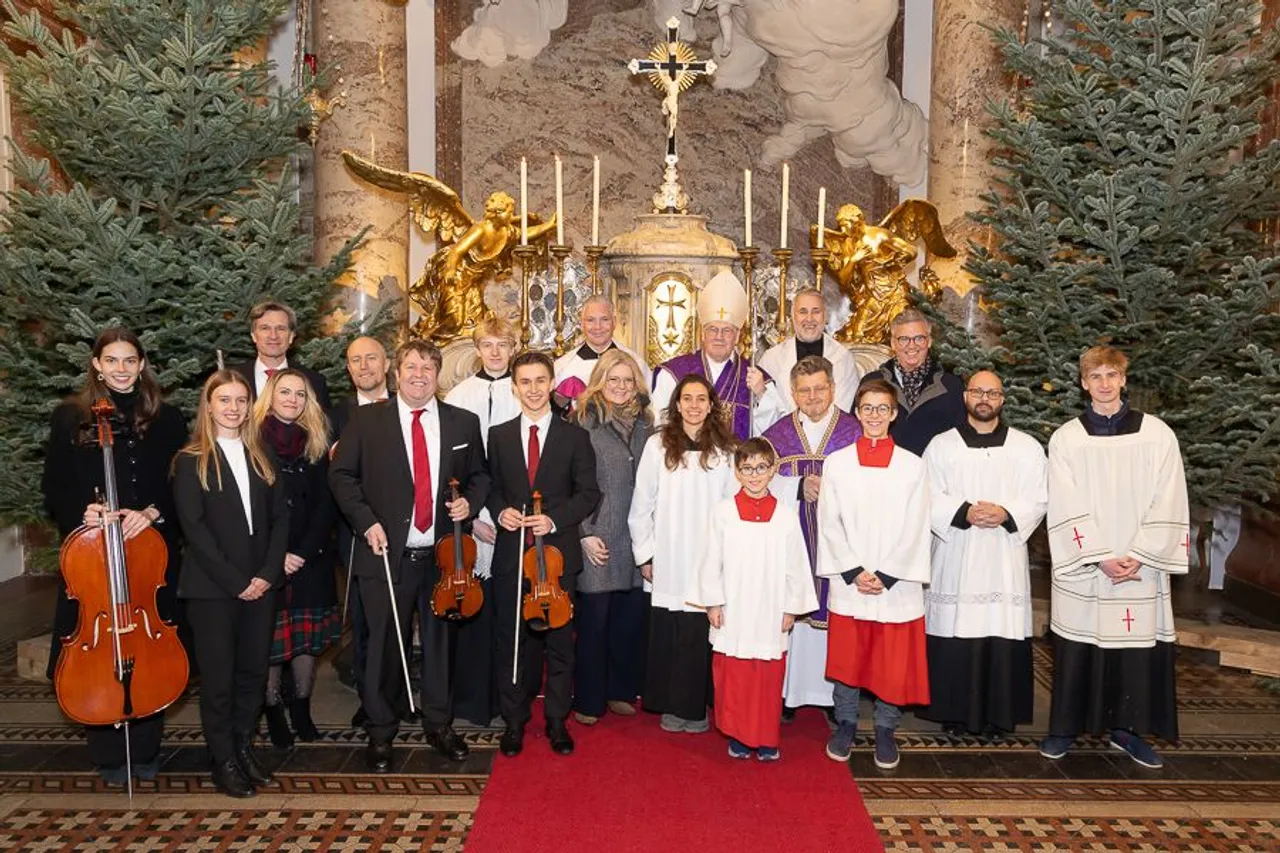 Weihnachtsmesse von EHL und Leitbetriebe Austria in der Karlskirche