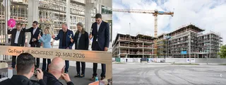 Richtfest im Business-Quartier Go Four It in München