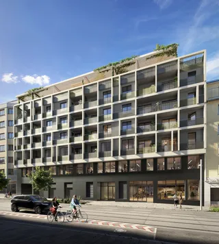 Dachgleiche für Wohnprojekt OTT 44 in Wien Hernals