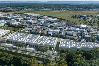 Gewerbepark in Holzgerlingen: Garbe Industrial feiert Richtfest