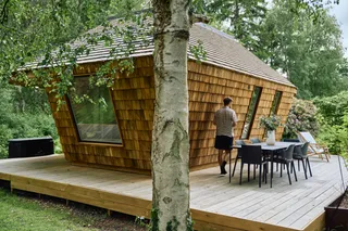 Tiny House wie von einem anderen Stern