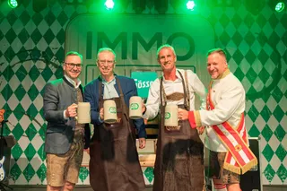 1.300 Gäste treffen sich erstmals auf der IMMOunited-Weißwurstparty
