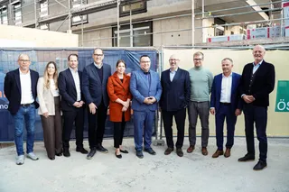 The HOHM: Gleichenfeier für 212 Wohnungen in Wien-Liesing The HOHM
