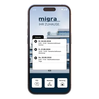 BWSG und migra setzen auf die Pocket House App zur digitalen Vernetzung