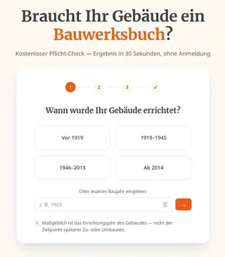 Bauwerksbuch-Pflicht in Wien: Kostenloser Online-Check zeigt Eigentümern ihre Frist
