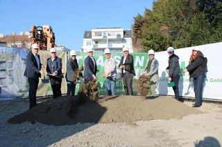 Spatenstich „Parkside Living“ in Wien-Floridsdorf