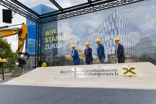 RLB OÖ startet Bau der neuen Konzernzentrale in Linz