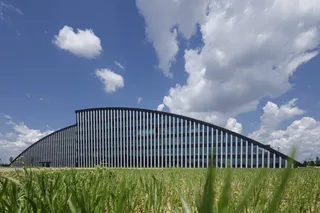 Innovationsbogen von WALTER erhält LEED-Platin-Zertifizierung