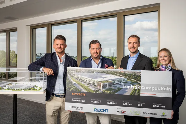 FUSION COLOGNE: ThielemannGroup investiert in Logistik-Campus für RECHT Logistik Gruppe in Köln