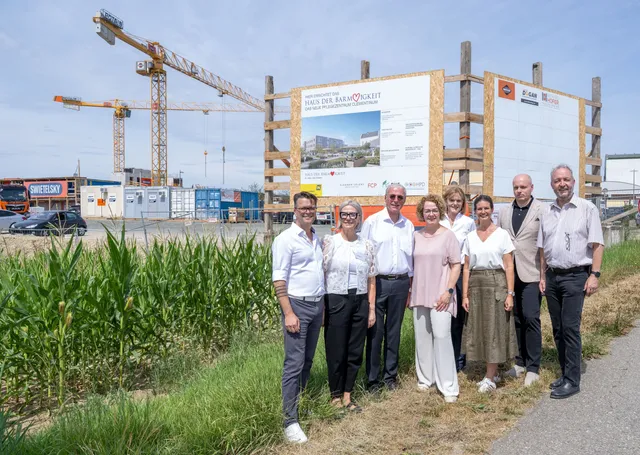 Pflegeheim Clementinum: Neubau erreicht nächste Bauphase