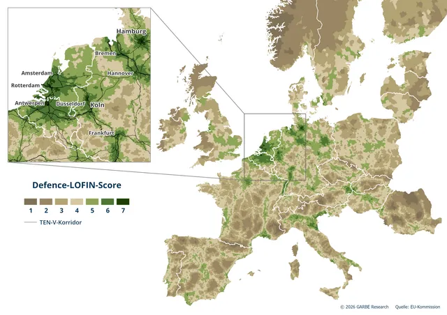 Militärlogistik-Boom in Europa: Nur wenige Standorte relevant