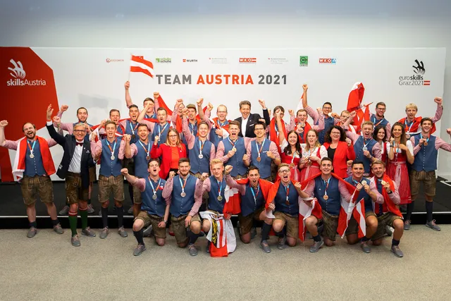 EuroSkills: Goldregen für Österreichs Bau-Fachkräfte
