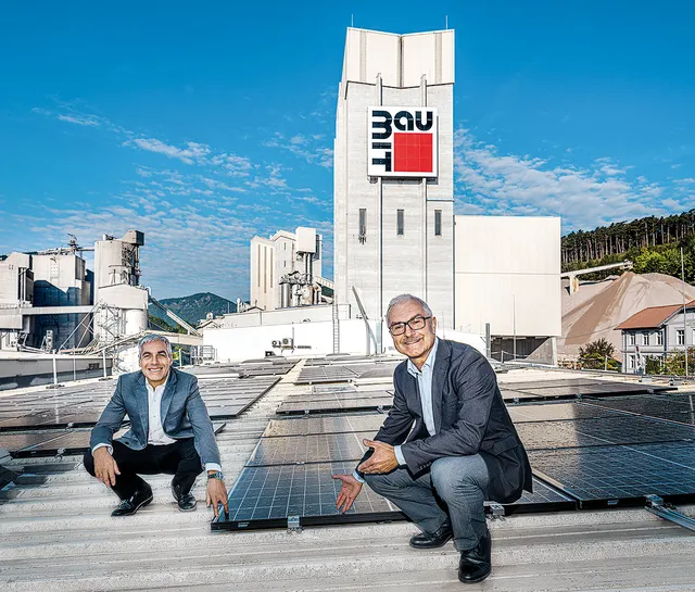 Baumit setzt auf Grünstrom