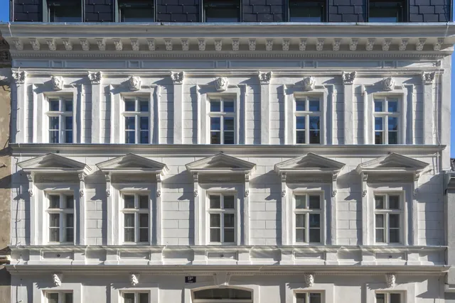 Grün der zeit Haus Jurekgasse feiert die kommende Fertigstellung