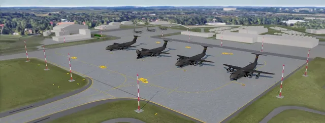 PORR baut Umschlagbasis der US Air Force