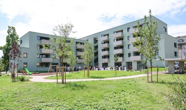 Neues Wohnbauprojekt in der Otto-von-Lilienthalstraße offiziell übergeben