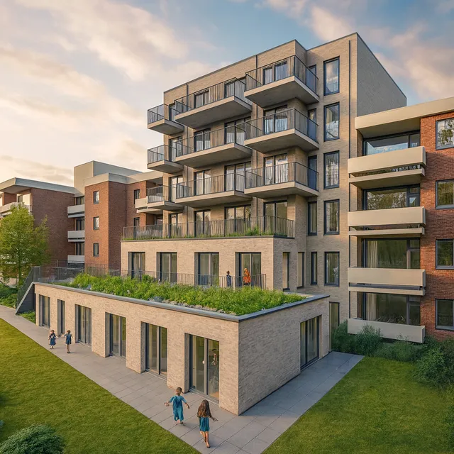 PORR baut Wohn- und Kindergartenprojekt K10K in Köln-Weidenpesch