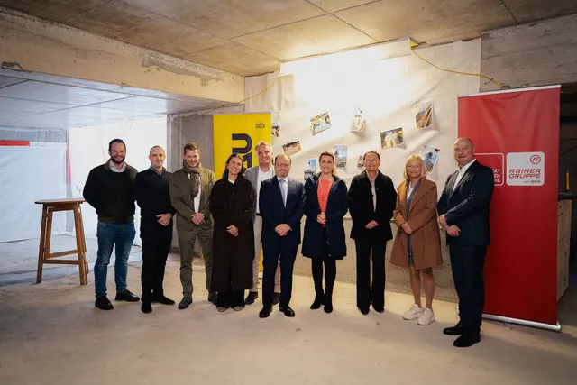Wohnhaus in Top-Lage: RAINER Gruppe feiert Dachgleiche in Hietzing