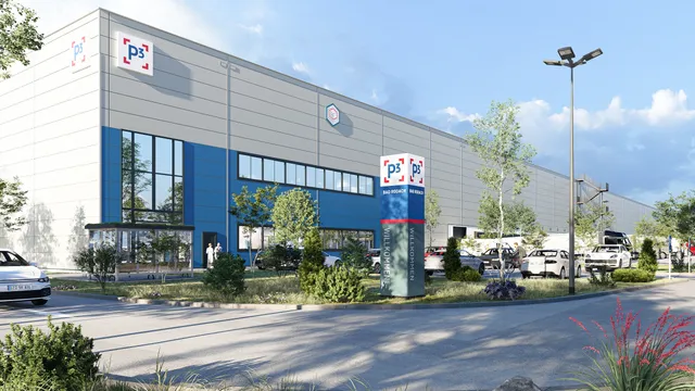 P3 entwickelt erste Build-to-Suit Logistikimmobilie in Deutschland