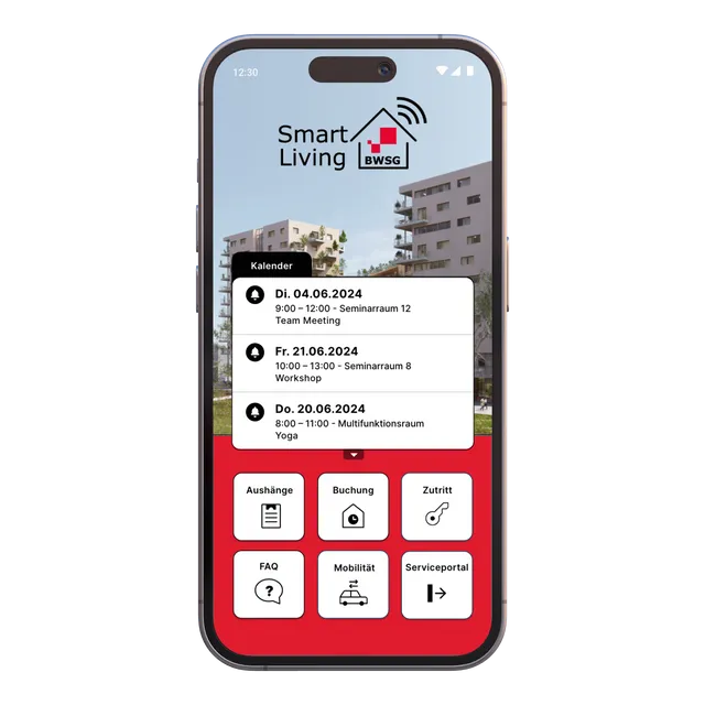 BWSG und migra setzen auf die Pocket House App zur digitalen Vernetzung