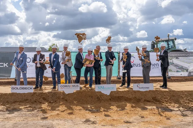 Spatenstich für Logistikflächen in Euskirchen