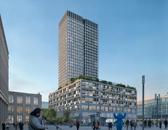 Covivio setzt mit 030BLN ein neues Wahrzeichen für urbanes Leben am Alexanderplatz