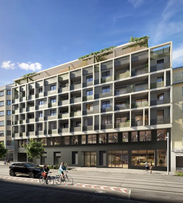 Dachgleiche für Wohnprojekt OTT 44 in Wien Hernals