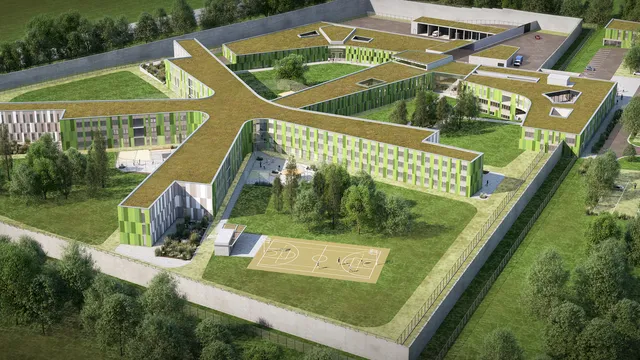 Gleichenfeier für neue Justizanstalt Klagenfurt