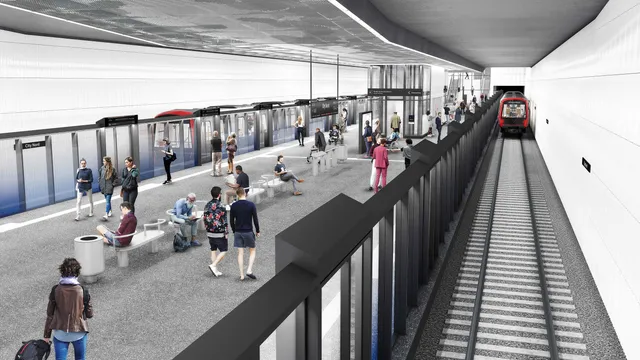 Deutschlands größtes U-Bahn-Bauprojekt in Hamburg: Die vollautomatische Linie U5