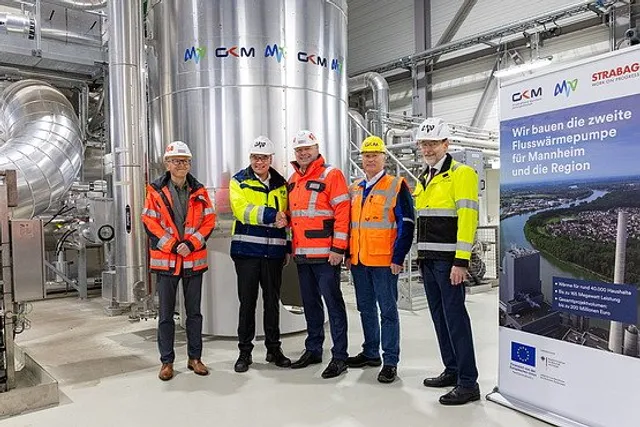 Größte Wärmepumpe der Welt entsteht in Mannheim