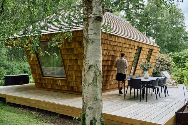 Tiny House wie von einem anderen Stern