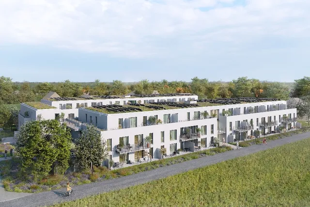 1. CO2-neutraler Gemeindebau in Fertigstellung