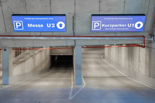 Arivo realisiert intelligentes Parksystem für neue Messegarage Graz