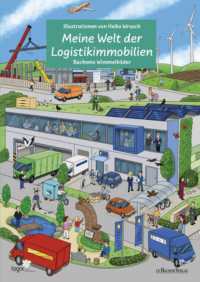 Logix veröffentlicht Wimmelbuch über Logistikimmobilien