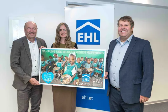 EHL Immobilien Gruppe unterstützt Mary’s Meals